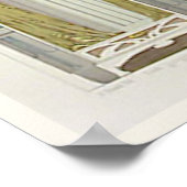 バスルームビクトリアンポスター ポスター (角)