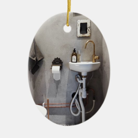 バスルームファンキー セラミックオーナメント (正面)