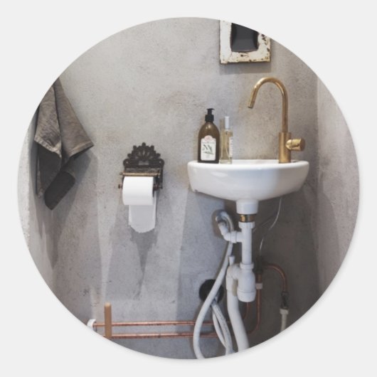 バスルームファンキー ラウンドシール (正面)