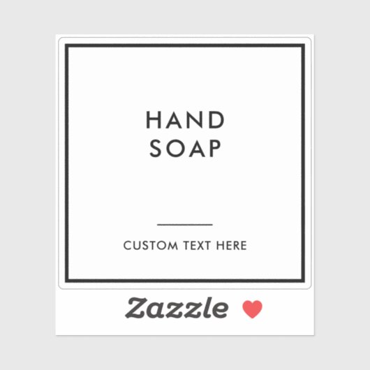 バスルームミニマルホームモダン団体や組織ラベル シール (シート)