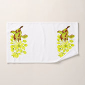 バスルームメリータオルセット(I)の「モプル」 バスタオルセット (ハンドタオル)