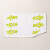 バスルームメリータオルセット(II)の上に置くマプル バスタオルセット (ハンドタオル)