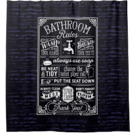 バスルームモダンルー男らしル名前をカスタムする シャワーカーテン