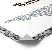 バスルーム悪魔 ポスター (角)