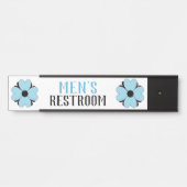 バスルーム標識メンズバスルームシンボルや象徴トイレ標識 サインプレート (正面)