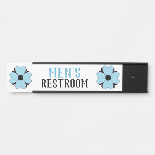バスルーム標識メンズバスルームシンボルや象徴トイレ標識 サインプレート (正面)
