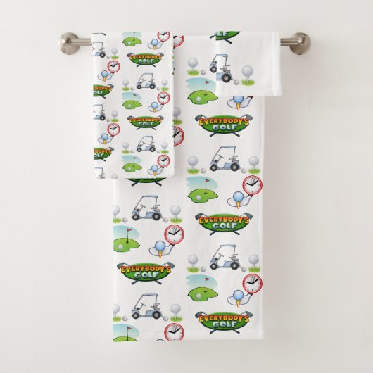 バスルーム用タオルがスポーツをする バスタオルセット (インサイチュ)