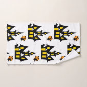 バスルーム用タオルがハロウィンを設定 バスタオルセット (ハンドタオル)