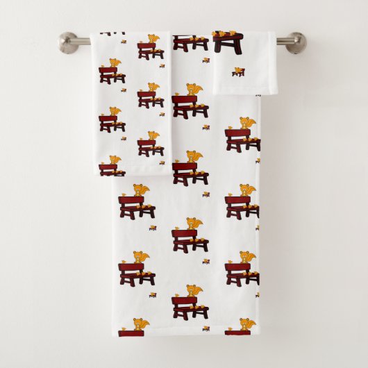 バスルーム用タオルが羽織り バスタオルセット (インサイチュ)