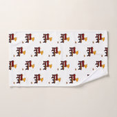 バスルーム用タオルが羽織り バスタオルセット (ハンドタオル)