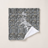 バスルーム用タオルが馬をセット バスタオルセット (ウォッシュタオル)