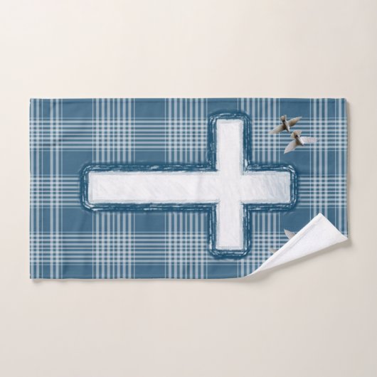 バスルーム用タオルのクロス バスタオルセット (ハンドタオル)