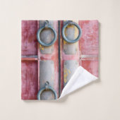 バスルーム用タオルのセットをロック バスタオルセット (ウォッシュタオル)