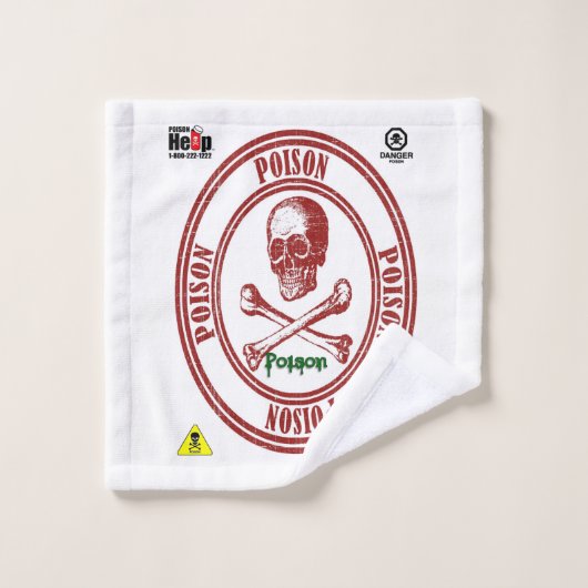 バスルーム用タオルのセット毒 バスタオルセット (ウォッシュタオル)