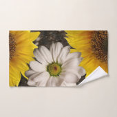 バスルーム用タオルひまわり バスタオルセット (ハンドタオル)