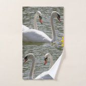 バスルーム用タオルひまわり バスタオルセット (ハンドタオル)