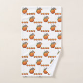 バスルーム用タオルセットかぼちゃマウス バスタオルセット (ハンドタオル)