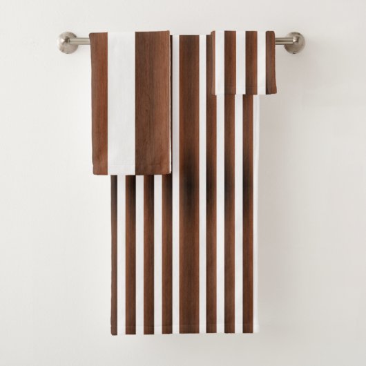 バスルーム用タオルセットストライプ バスタオルセット (インサイチュ)