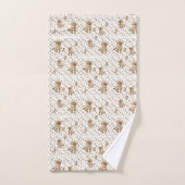 バスルーム用タオルセットフローラ子猫 バスタオルセット (ハンドタオル)