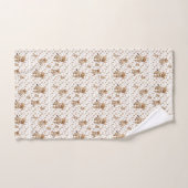 バスルーム用タオルセットフローラ子猫 バスタオルセット (ハンドタオル)