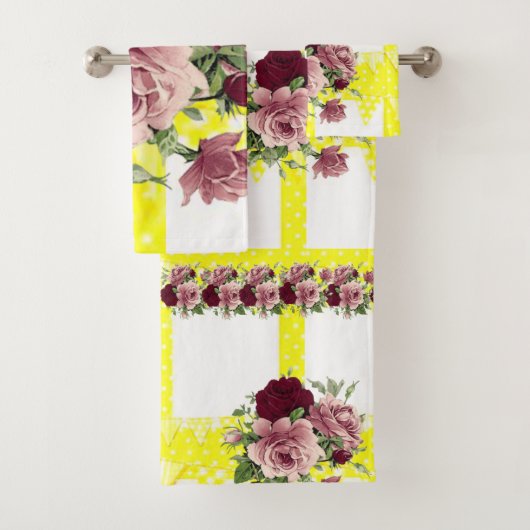 バスルーム用タオルセットフローラ バスタオルセット (インサイチュ)