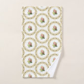 バスルーム用タオルセットフローラ バスタオルセット (ハンドタオル)