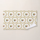 バスルーム用タオルセットフローラ バスタオルセット (ハンドタオル)