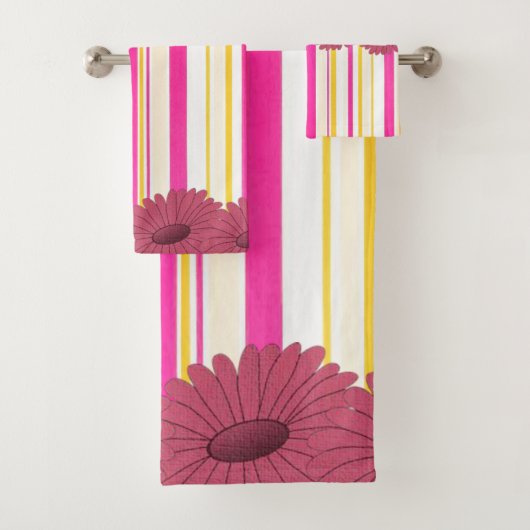 バスルーム用タオルセットフローラ バスタオルセット (インサイチュ)