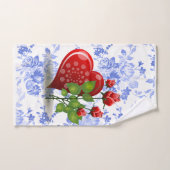 バスルーム用タオルセットフローラ バスタオルセット (ハンドタオル)