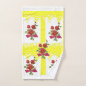 バスルーム用タオルセットフローラ バスタオルセット (ハンドタオル)