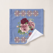 バスルーム用タオルセットフローラ バスタオルセット (ウォッシュタオル)