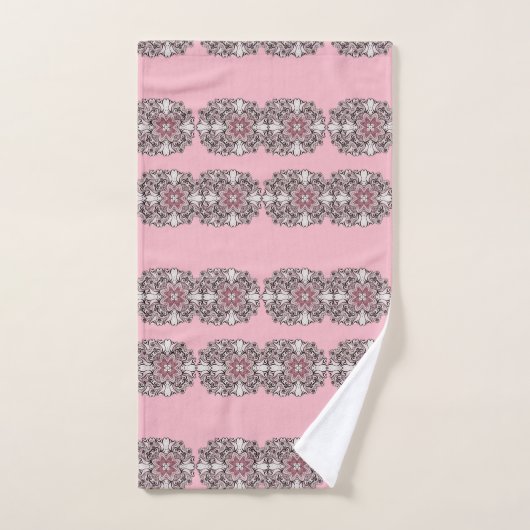 バスルーム用タオルセットフローラ バスタオルセット (ハンドタオル)