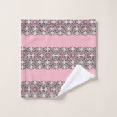 バスルーム用タオルセットフローラ バスタオルセット (ウォッシュタオル)