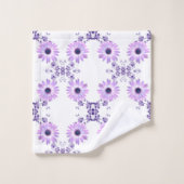 バスルーム用タオルセットフローラ バスタオルセット (ウォッシュタオル)