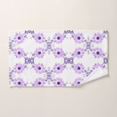 バスルーム用タオルセットフローラ バスタオルセット (ハンドタオル)