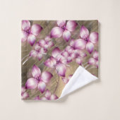 バスルーム用タオルセットフローラ バスタオルセット (ウォッシュタオル)