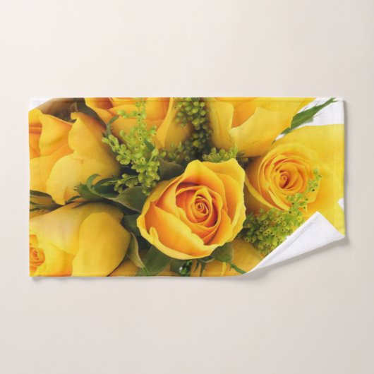 バスルーム用タオルセットフローラ バスタオルセット (ハンドタオル)