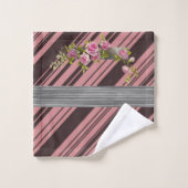 バスルーム用タオルセットフローラ バスタオルセット (ウォッシュタオル)