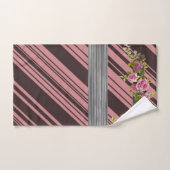 バスルーム用タオルセットフローラ バスタオルセット (ハンドタオル)