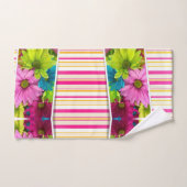 バスルーム用タオルセットフローラ バスタオルセット (ハンドタオル)