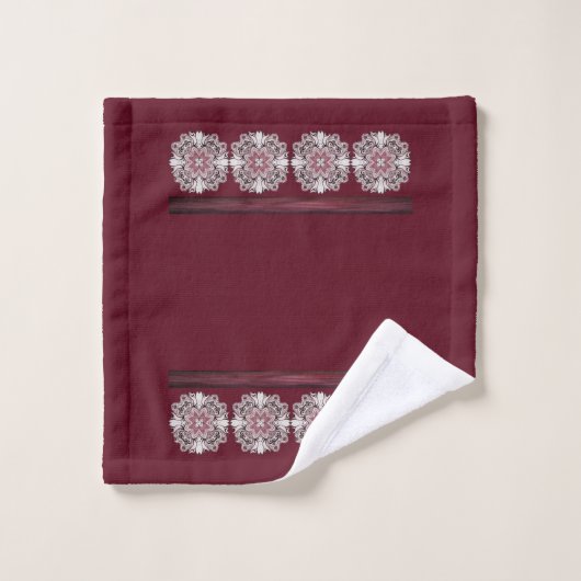 バスルーム用タオルセットフローラ バスタオルセット (ウォッシュタオル)