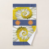 バスルーム用タオルセットフローラ バスタオルセット (ハンドタオル)