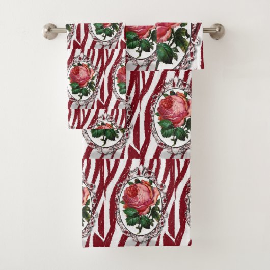 バスルーム用タオルセットフローラ バスタオルセット (インサイチュ)