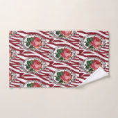 バスルーム用タオルセットフローラ バスタオルセット (ハンドタオル)