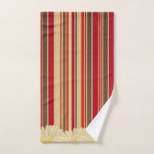 バスルーム用タオルセットフローラ バスタオルセット (ハンドタオル)