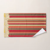 バスルーム用タオルセットフローラ バスタオルセット (ハンドタオル)