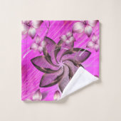 バスルーム用タオルセットフローラ バスタオルセット (ウォッシュタオル)