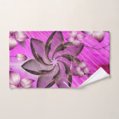 バスルーム用タオルセットフローラ バスタオルセット (ハンドタオル)