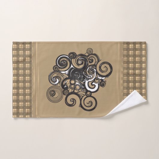 バスルーム用タオルセットフローラ バスタオルセット (ハンドタオル)