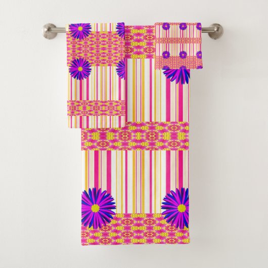 バスルーム用タオルセットフローラ バスタオルセット (インサイチュ)